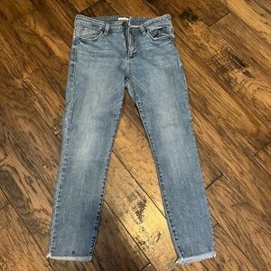 STS Blue Light Wash Ankle skinny Jeans. Size 30 short